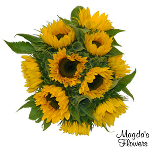 Sun Flowers Bundle - Order Flowers Online - Salinas Florist, Local Delivery - Magda's Flowers
